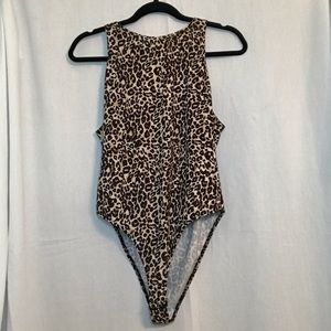 Halterneck bodysuit